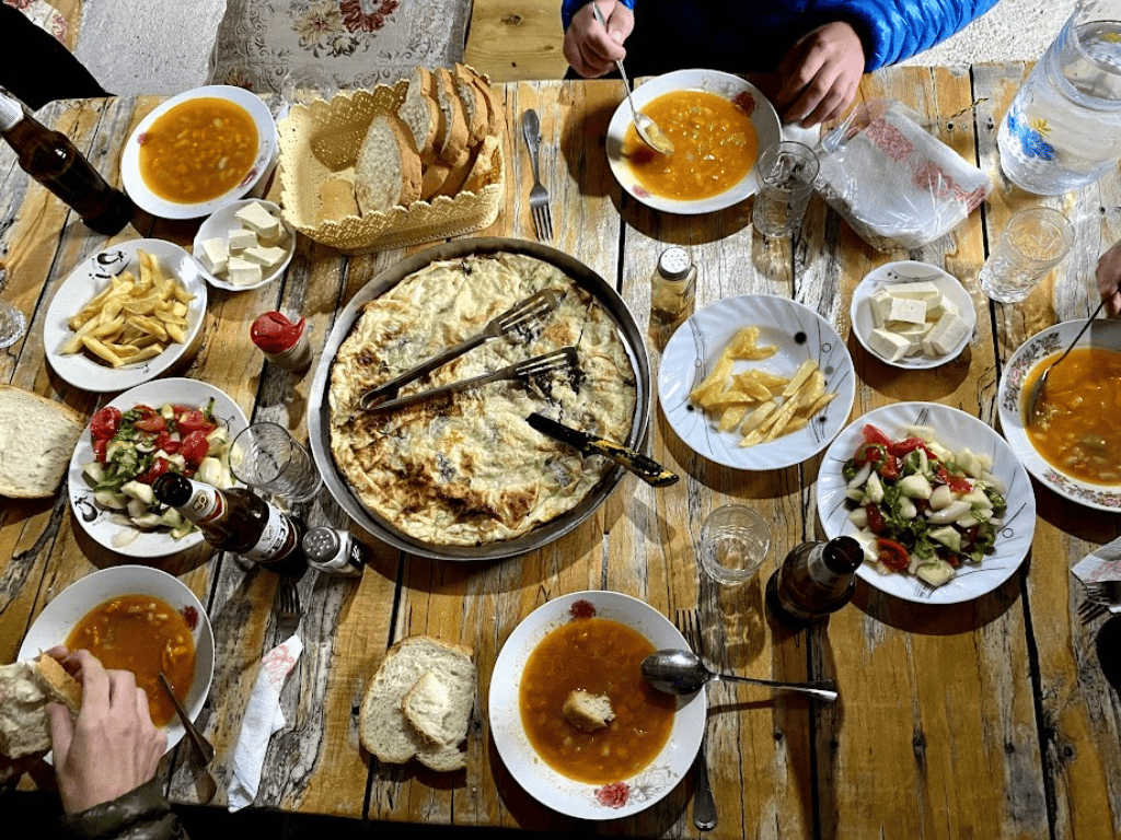 Food Guesthouses Peaks of the Balkans Vegan