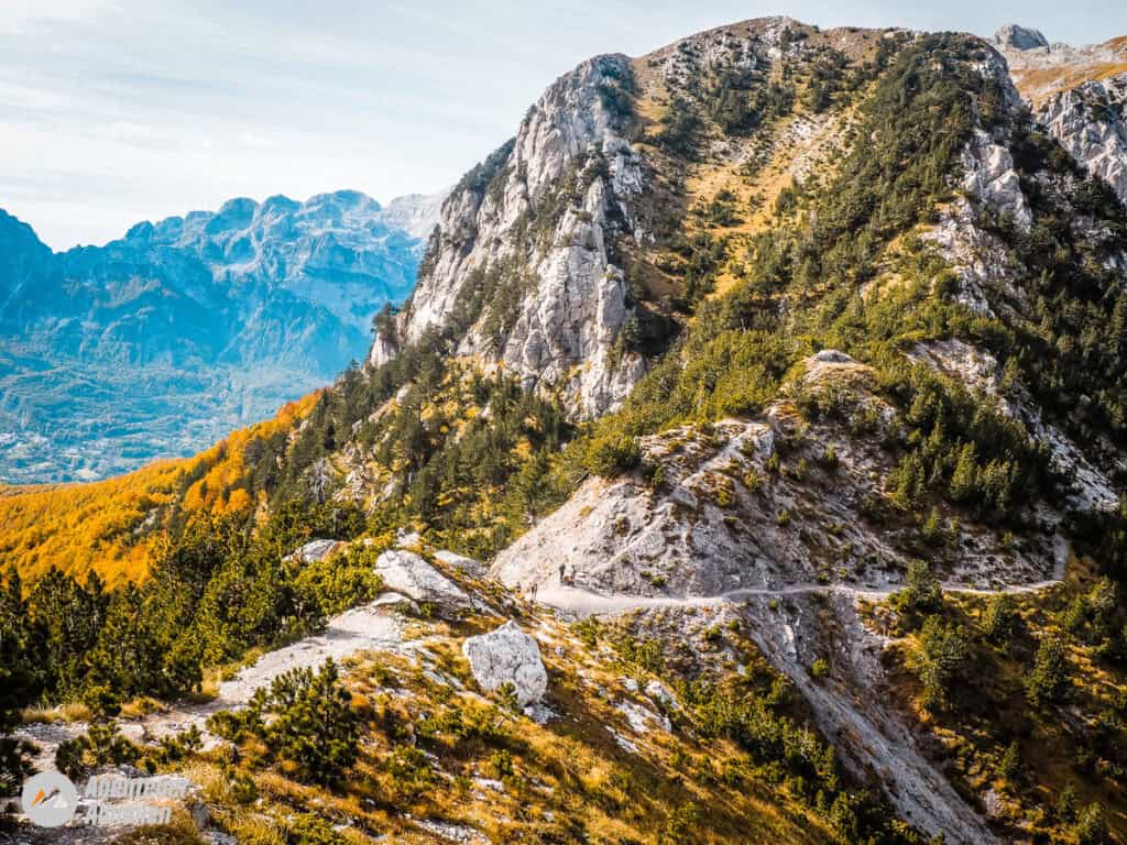 Sentiero delle cime dei Balcani tappa 1 Passo di Valbona